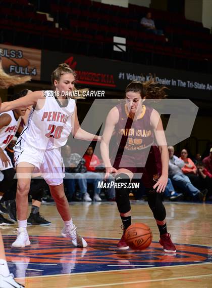 Thumbnail 2 in Penfield vs. Staten Island Academy (Slam Dunk Tournament) photogallery.
