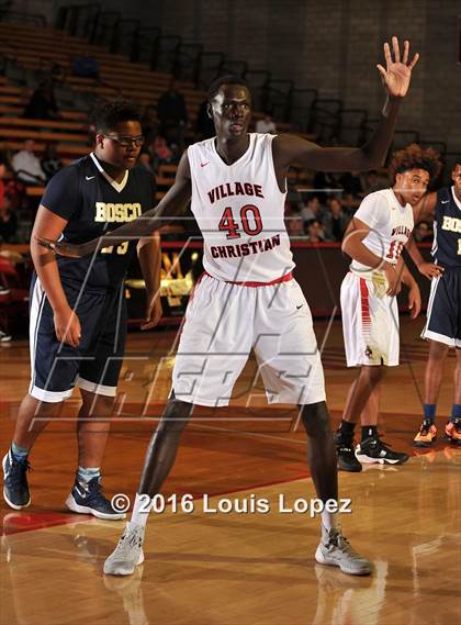 Thumbnail 2 in Village Christian vs. St. John Bosco (Nike Extravaganza) photogallery.