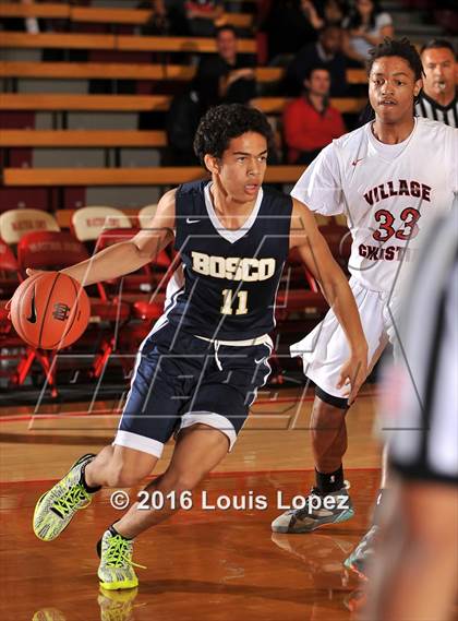 Thumbnail 2 in Village Christian vs. St. John Bosco (Nike Extravaganza) photogallery.