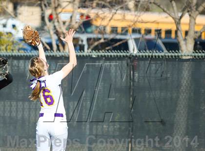 Thumbnail 3 in Centennial vs Sanger (LCS/Argyle Softball Tournament) photogallery.