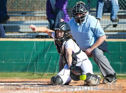 Thumbnail 3 in Centennial vs Sanger (LCS/Argyle Softball Tournament) photogallery.