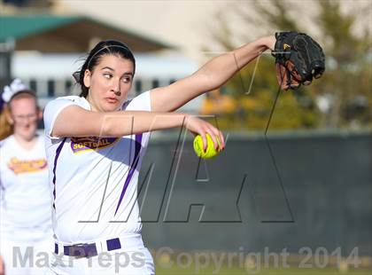 Thumbnail 2 in Centennial vs Sanger (LCS/Argyle Softball Tournament) photogallery.