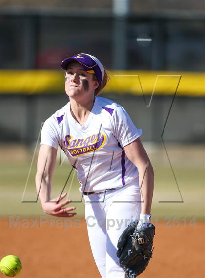 Thumbnail 1 in Centennial vs Sanger (LCS/Argyle Softball Tournament) photogallery.