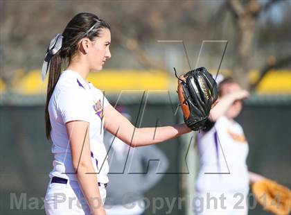 Thumbnail 3 in Centennial vs Sanger (LCS/Argyle Softball Tournament) photogallery.