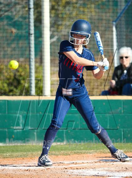 Thumbnail 2 in Centennial vs Sanger (LCS/Argyle Softball Tournament) photogallery.