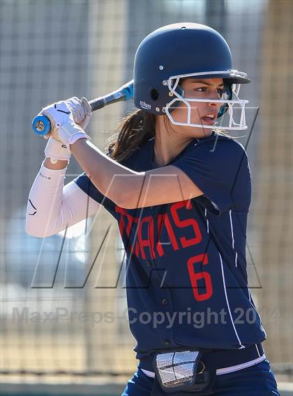 Thumbnail 3 in Centennial vs Sanger (LCS/Argyle Softball Tournament) photogallery.