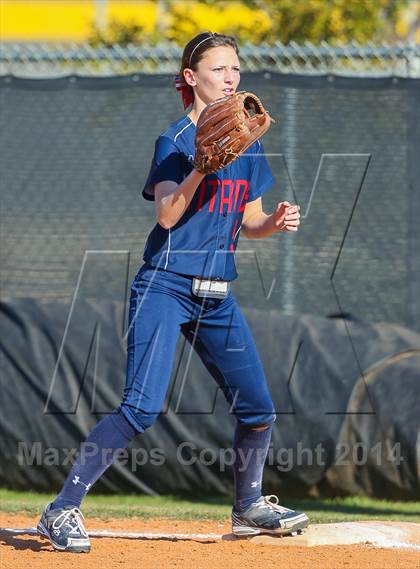 Thumbnail 3 in Centennial vs Sanger (LCS/Argyle Softball Tournament) photogallery.