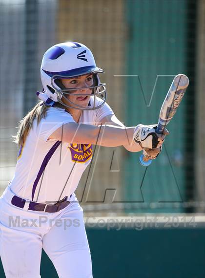 Thumbnail 2 in Centennial vs Sanger (LCS/Argyle Softball Tournament) photogallery.