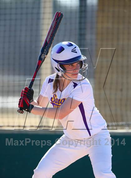 Thumbnail 3 in Centennial vs Sanger (LCS/Argyle Softball Tournament) photogallery.