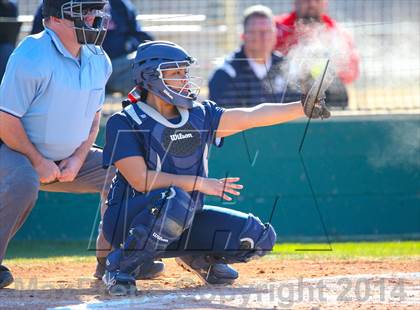 Thumbnail 1 in Centennial vs Sanger (LCS/Argyle Softball Tournament) photogallery.