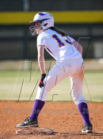 Thumbnail 3 in Centennial vs Sanger (LCS/Argyle Softball Tournament) photogallery.