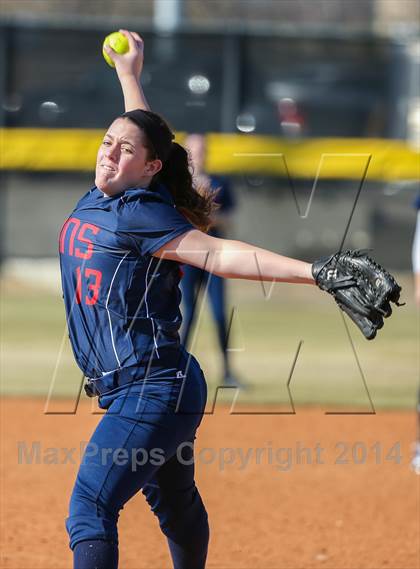 Thumbnail 1 in Centennial vs Sanger (LCS/Argyle Softball Tournament) photogallery.