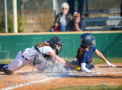 Thumbnail 2 in Centennial vs Sanger (LCS/Argyle Softball Tournament) photogallery.