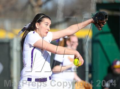 Thumbnail 1 in Centennial vs Sanger (LCS/Argyle Softball Tournament) photogallery.
