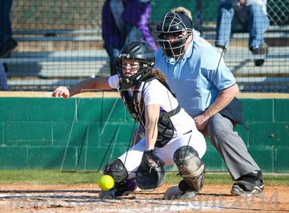 Thumbnail 2 in Centennial vs Sanger (LCS/Argyle Softball Tournament) photogallery.