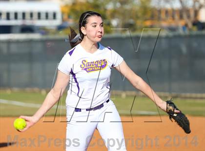 Thumbnail 1 in Centennial vs Sanger (LCS/Argyle Softball Tournament) photogallery.