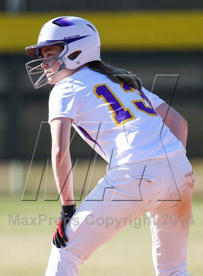 Thumbnail 1 in Centennial vs Sanger (LCS/Argyle Softball Tournament) photogallery.