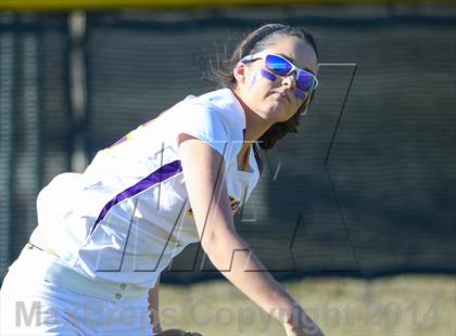 Thumbnail 1 in Centennial vs Sanger (LCS/Argyle Softball Tournament) photogallery.