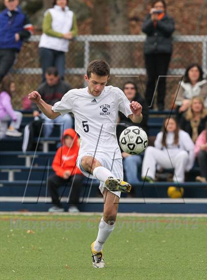 Thumbnail 2 in Shelton @ Wilton (CIAC Class LL 1st Round) photogallery.