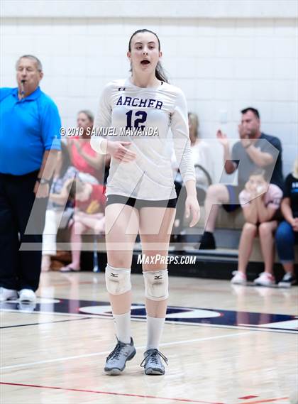 Thumbnail 3 in  Archer School for Girls vs Chaminade (Viewpoint Invitational) photogallery.
