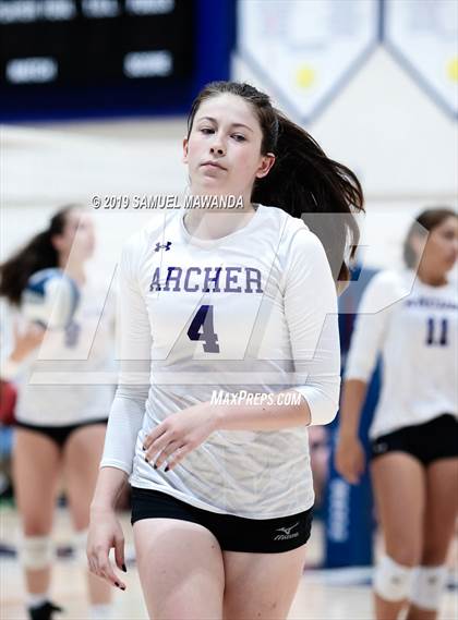 Thumbnail 2 in  Archer School for Girls vs Chaminade (Viewpoint Invitational) photogallery.