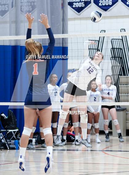 Thumbnail 1 in  Archer School for Girls vs Chaminade (Viewpoint Invitational) photogallery.