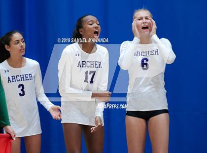 Thumbnail 2 in  Archer School for Girls vs Chaminade (Viewpoint Invitational) photogallery.