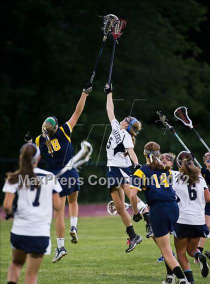 Thumbnail 2 in Barrington vs Moses Brown (RIIL Division I Final) photogallery.
