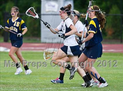 Thumbnail 2 in Barrington vs Moses Brown (RIIL Division I Final) photogallery.
