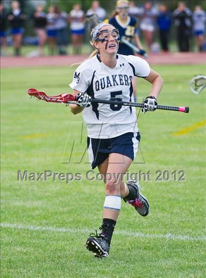 Thumbnail 3 in Barrington vs Moses Brown (RIIL Division I Final) photogallery.