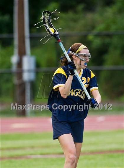 Thumbnail 3 in Barrington vs Moses Brown (RIIL Division I Final) photogallery.