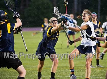 Thumbnail 3 in Barrington vs Moses Brown (RIIL Division I Final) photogallery.
