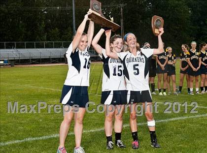 Thumbnail 3 in Barrington vs Moses Brown (RIIL Division I Final) photogallery.