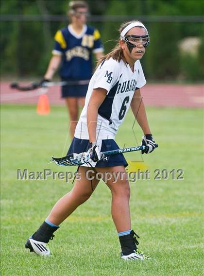 Thumbnail 2 in Barrington vs Moses Brown (RIIL Division I Final) photogallery.