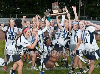 Thumbnail 2 in Barrington vs Moses Brown (RIIL Division I Final) photogallery.