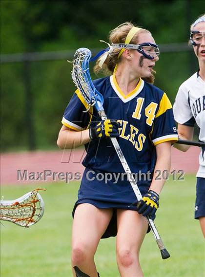 Thumbnail 2 in Barrington vs Moses Brown (RIIL Division I Final) photogallery.