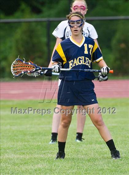 Thumbnail 1 in Barrington vs Moses Brown (RIIL Division I Final) photogallery.