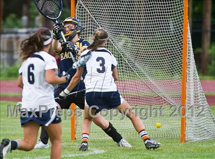 Thumbnail 3 in Barrington vs Moses Brown (RIIL Division I Final) photogallery.