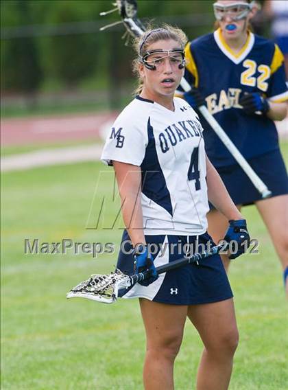 Thumbnail 3 in Barrington vs Moses Brown (RIIL Division I Final) photogallery.