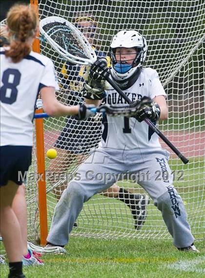 Thumbnail 1 in Barrington vs Moses Brown (RIIL Division I Final) photogallery.
