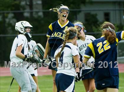 Thumbnail 2 in Barrington vs Moses Brown (RIIL Division I Final) photogallery.