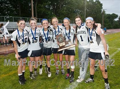 Thumbnail 2 in Barrington vs Moses Brown (RIIL Division I Final) photogallery.