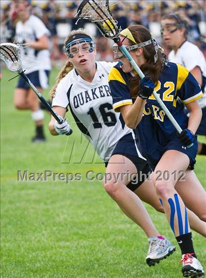 Thumbnail 1 in Barrington vs Moses Brown (RIIL Division I Final) photogallery.