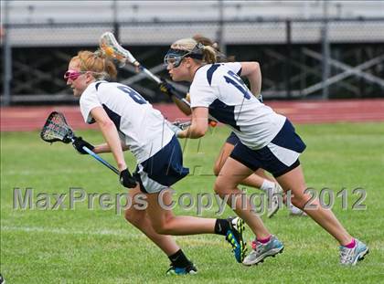 Thumbnail 3 in Barrington vs Moses Brown (RIIL Division I Final) photogallery.