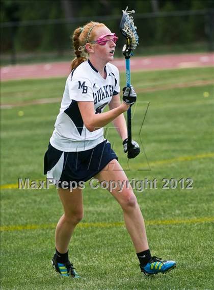 Thumbnail 2 in Barrington vs Moses Brown (RIIL Division I Final) photogallery.