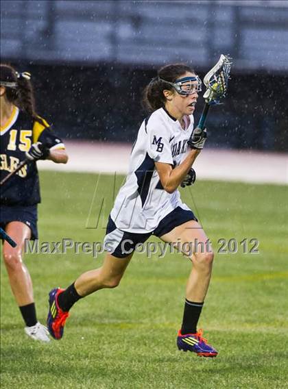 Thumbnail 2 in Barrington vs Moses Brown (RIIL Division I Final) photogallery.