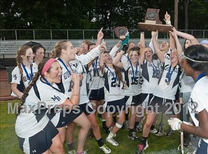 Thumbnail 1 in Barrington vs Moses Brown (RIIL Division I Final) photogallery.