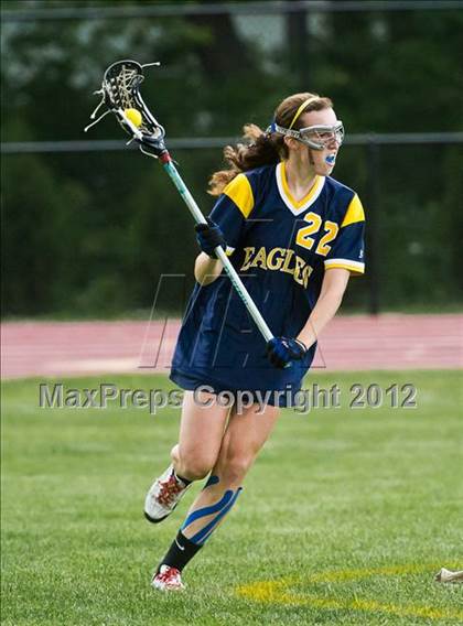 Thumbnail 2 in Barrington vs Moses Brown (RIIL Division I Final) photogallery.