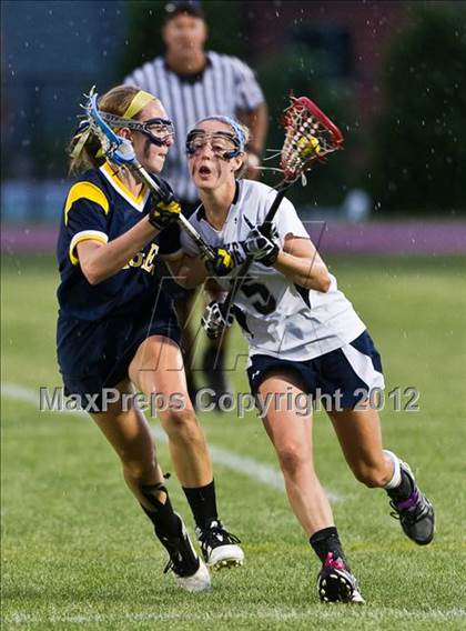 Thumbnail 2 in Barrington vs Moses Brown (RIIL Division I Final) photogallery.