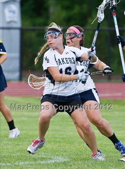 Thumbnail 1 in Barrington vs Moses Brown (RIIL Division I Final) photogallery.